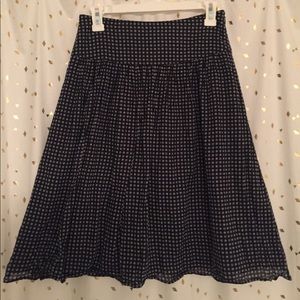 NWOT J. Crew Floral Cotton Skirt